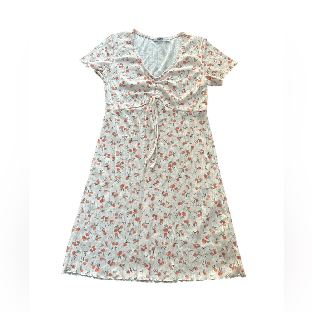 Ricki’s ivory /orange nightie, pointelle, lightweight size XS, NWOTS - Picture 5 of 7